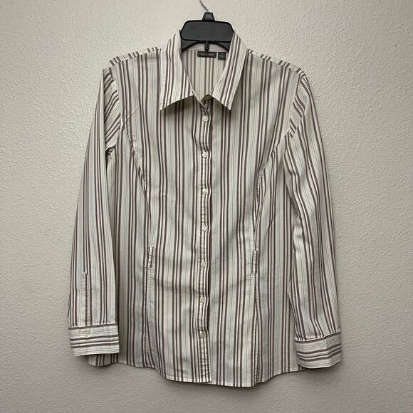 Apt 9 Stretch Button Down Blouse Size XL - Picture 1 of 4
